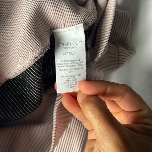 Calvin Klein performance ribbed shorts NWOT - Picture 4 of 4